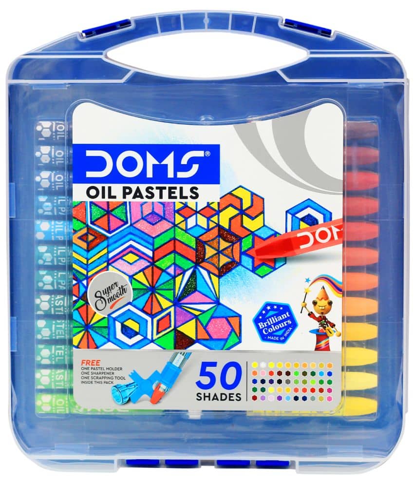 Doms Oil  Pastel 50 Sh ( Hex ) - Stationery | Buy online on ZillyBuy
