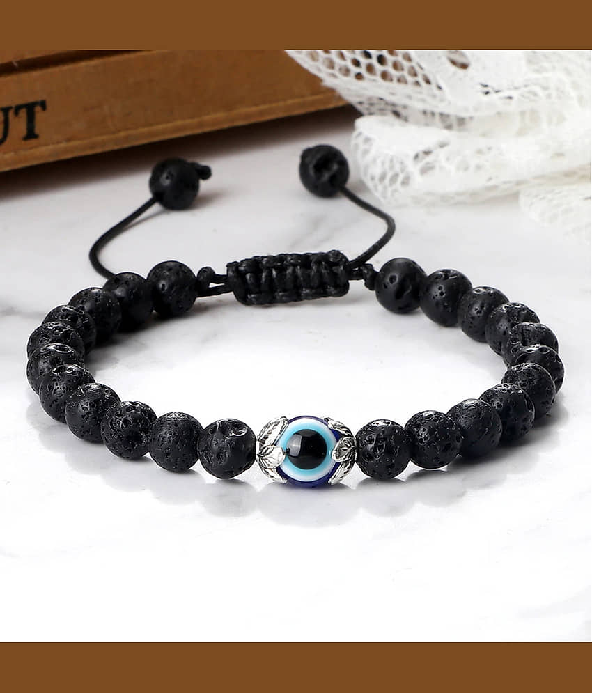 FASHION FRILL Black Bracelet ( Pack of 1 ) - Bangles & Bracelets | Buy online on ZillyBuy