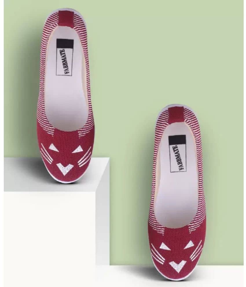 Fabbmate - Red Women's Slip On - Casual Shoes | Buy online on ZillyBuy