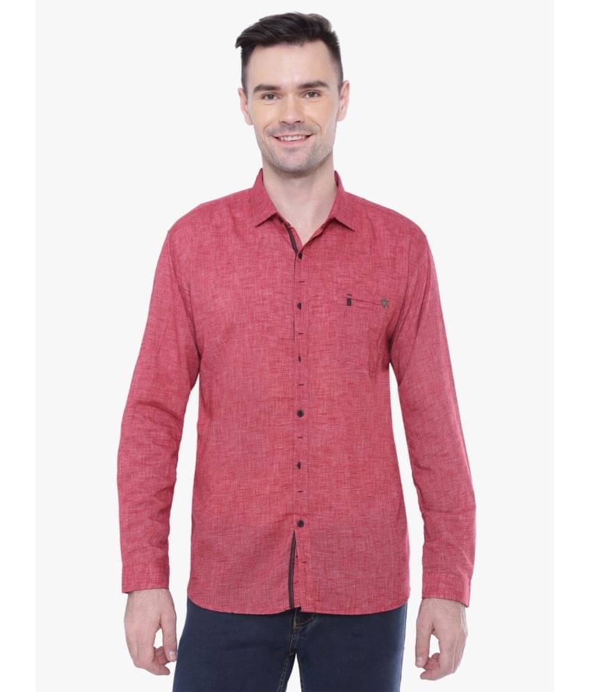 Kuons Avenue - Red 100% Cotton Regular Fit Men's Casual Shirt ( Pack of 1 ) Kuons Avenue - Red 100% Cotton Regular Fit Men's Casual Shirt ( Pack of 1 )