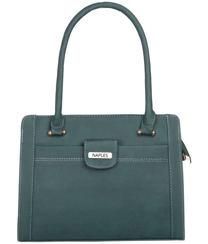     			Naples - Green PU Shoulder Bag
