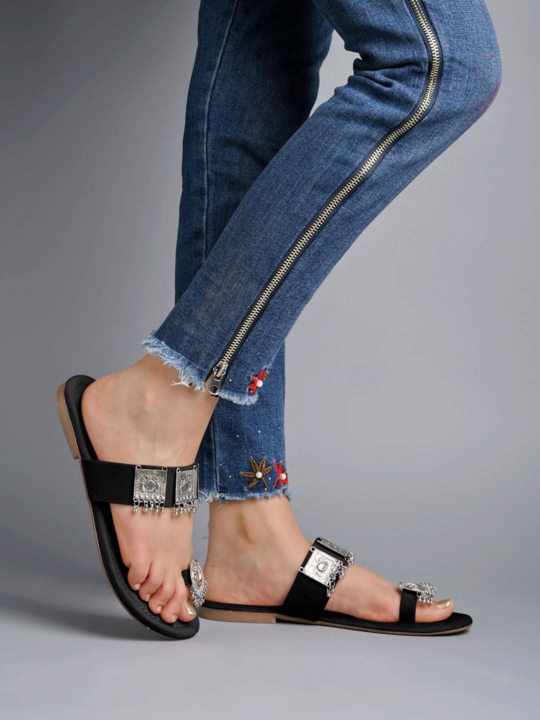     			Shoetopia - Black Women's Flats