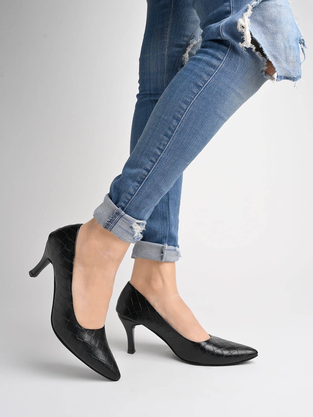 Shoetopia - White Women's Pumps Heels - Heels | Buy online on ZillyBuy