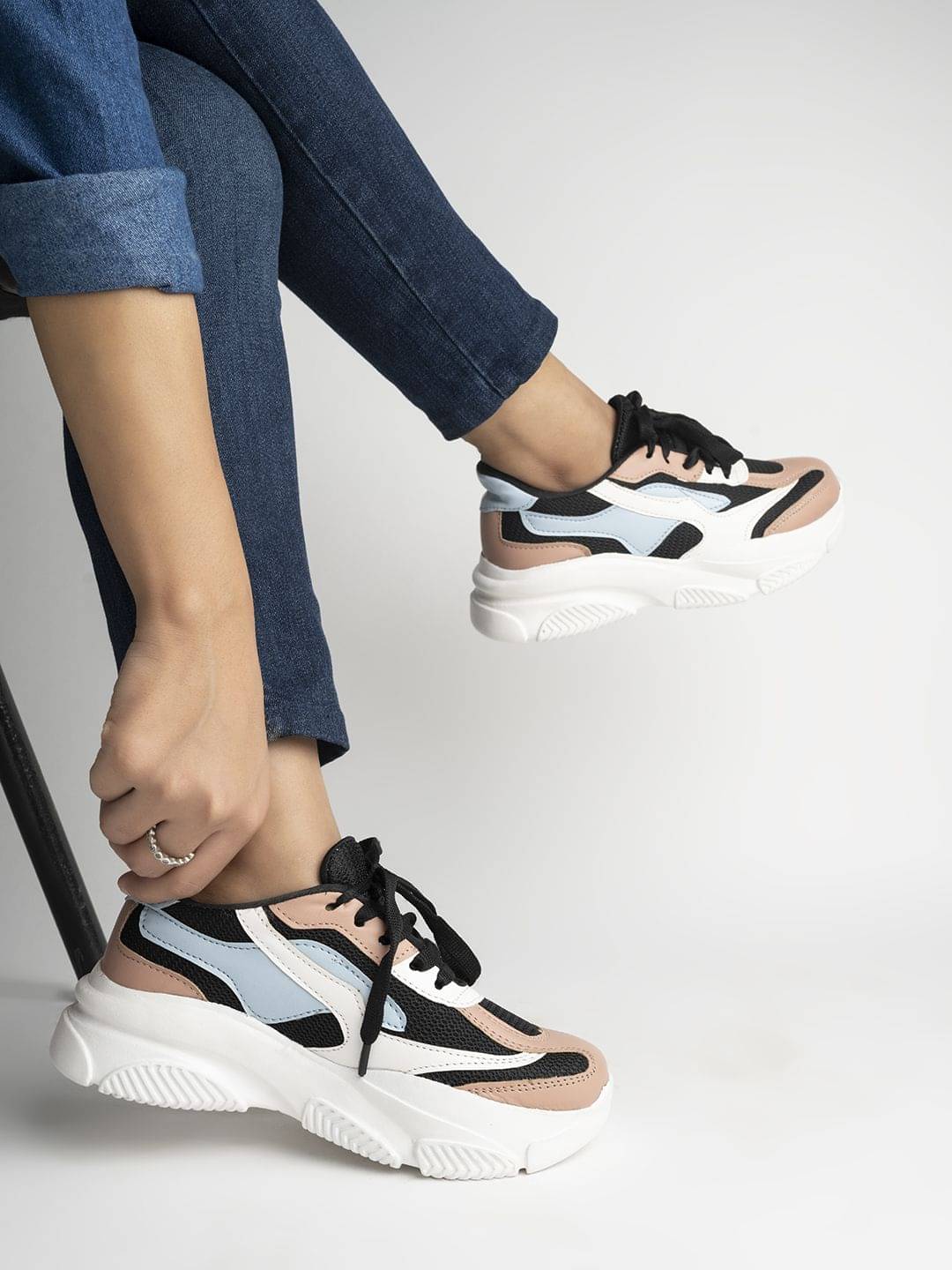     			Shoetopia - PeachPuff Women's Running Shoes
