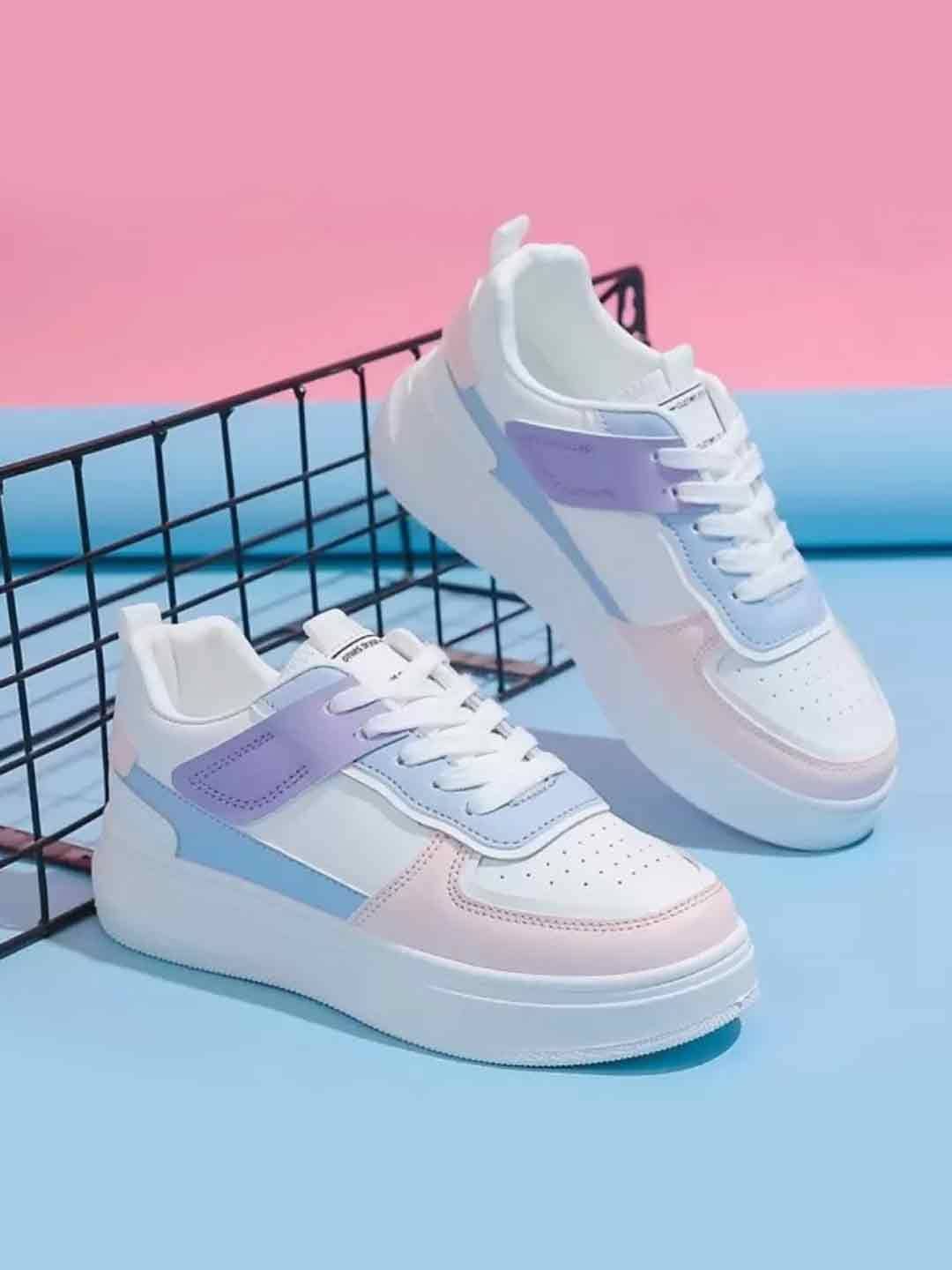Shoetopia - Pink Women's Sneakers - Casual Shoes | Buy online on ZillyBuy