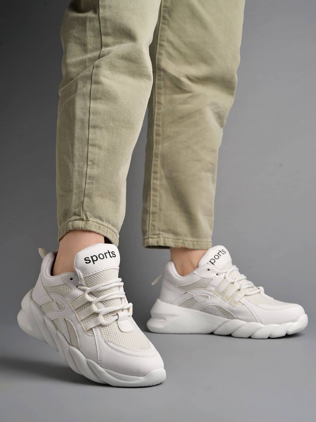 Shoetopia - White Women's Sneakers - Casual Shoes | Buy online on ZillyBuy