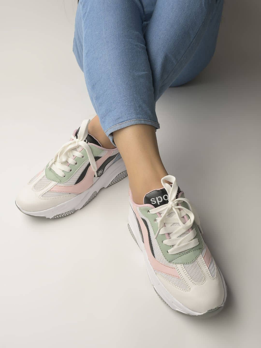 Shoetopia - White Women's Sneakers - Casual Shoes | Buy online on ZillyBuy