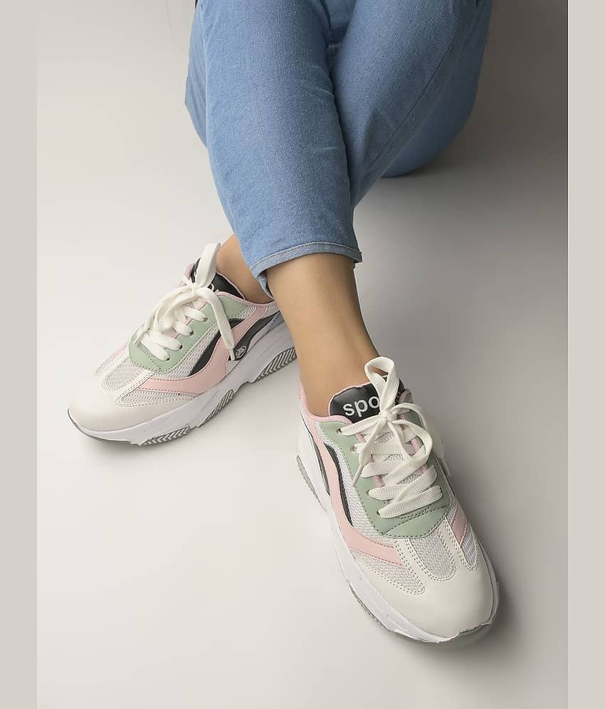 Shoetopia - White Women's Sneakers - Casual Shoes | Buy online on ZillyBuy