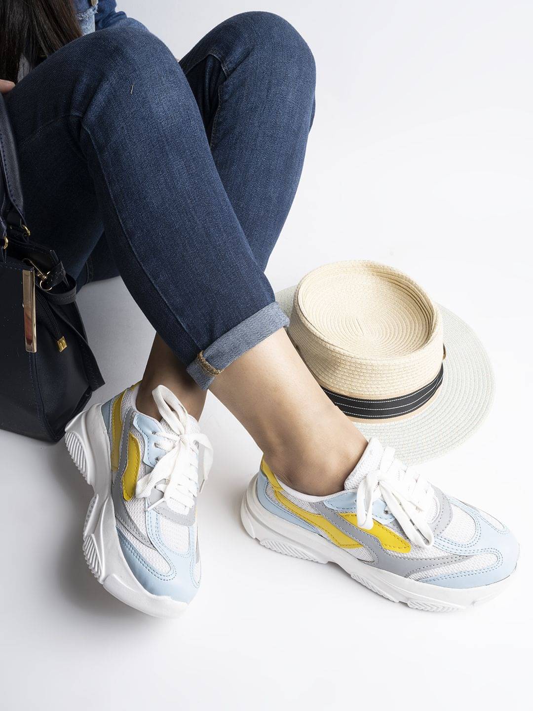 Shoetopia - Yellow Women's Running Shoes Shoetopia - Yellow Women's Running Shoes
