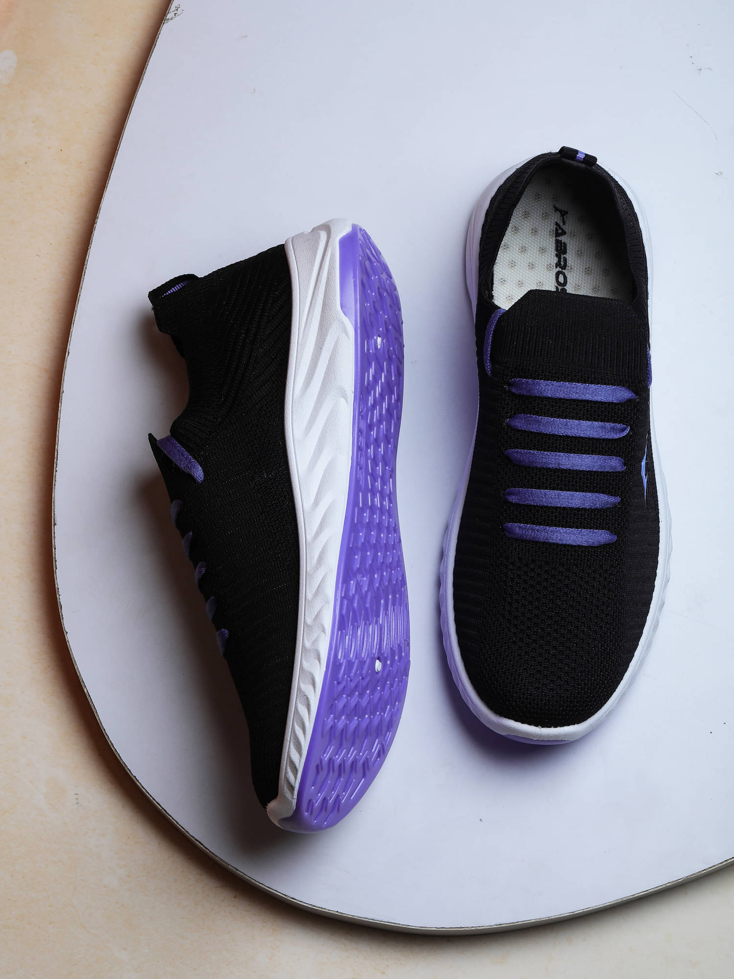     			Abros - Black Women's Running Shoes