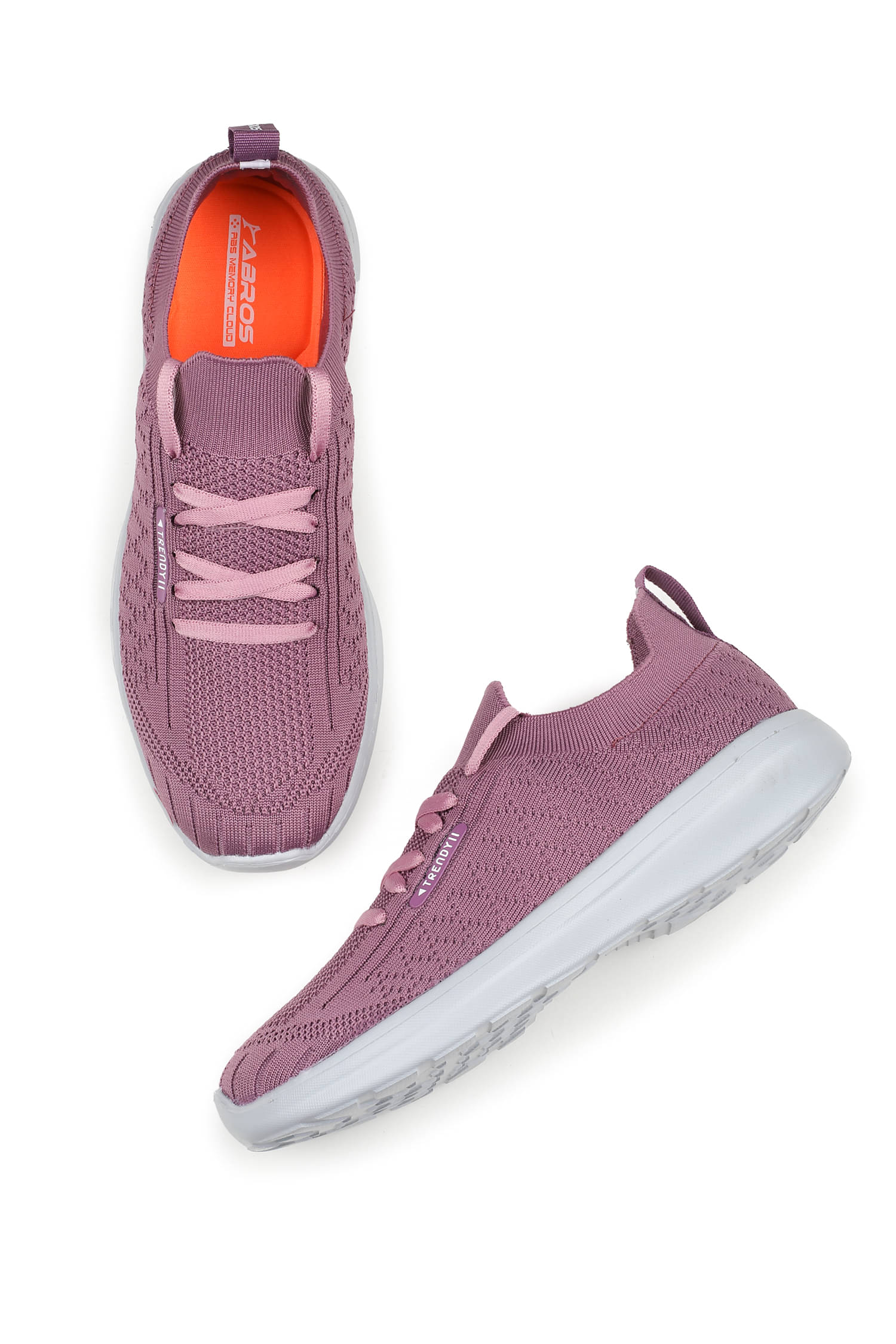     			Abros - Light Grey Women's Running Shoes