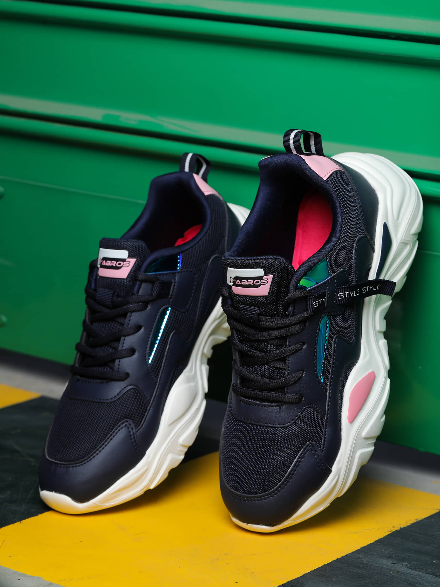     			Abros - Navy Women's Running Shoes