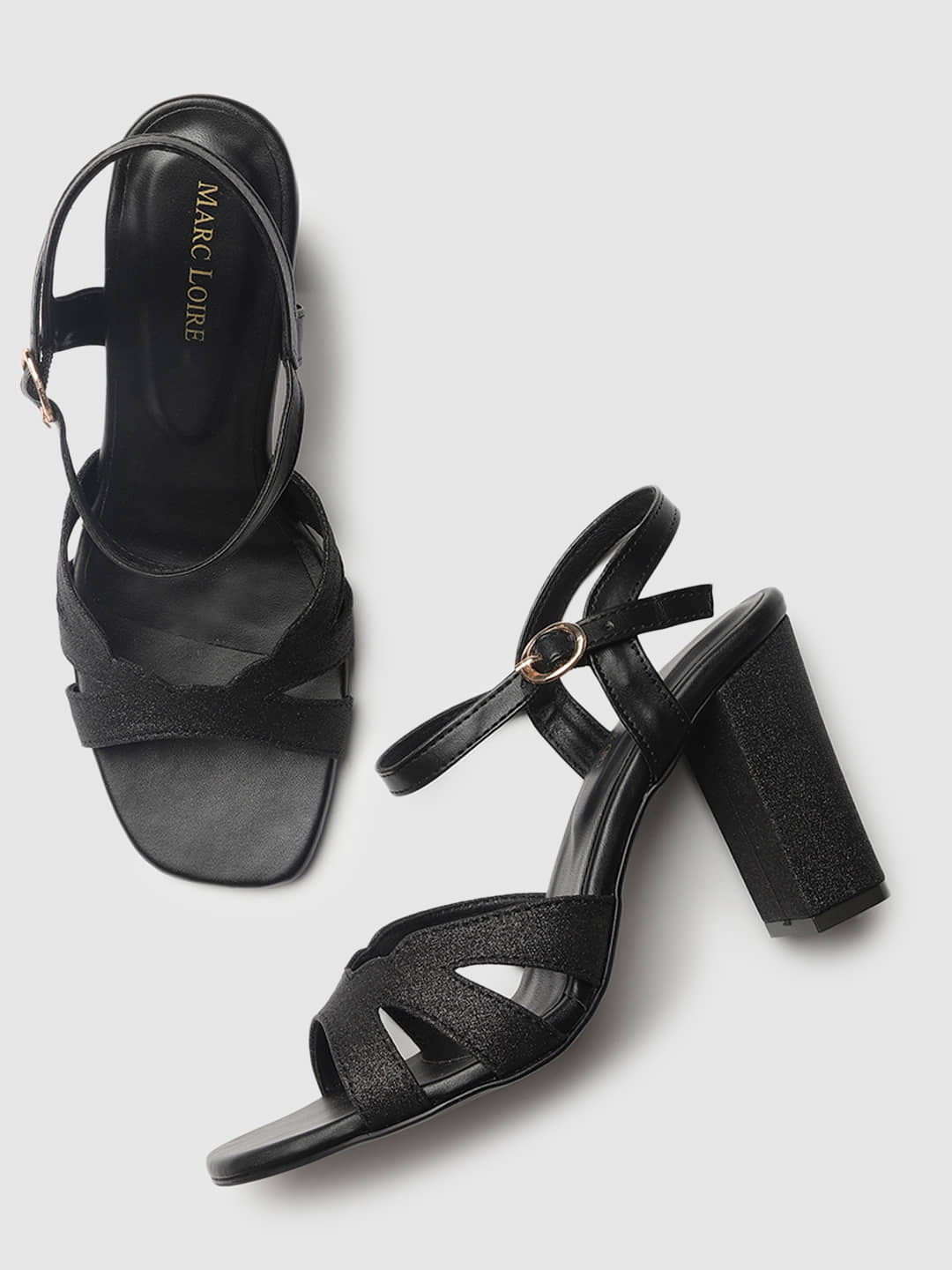 MARC LOIRE - Gold Women's Sandal Heels