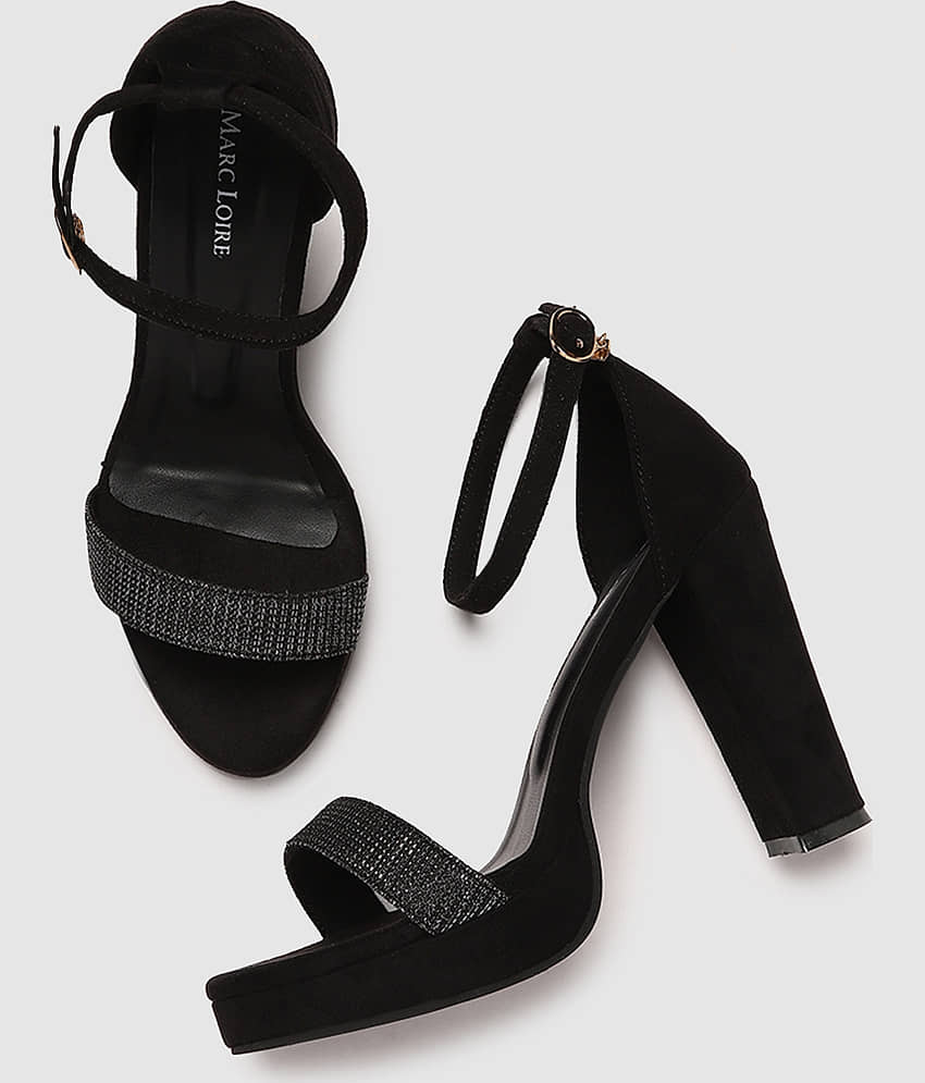MARC LOIRE - Black Women's Sandal Heels - Heels | Buy online on ZillyBuy