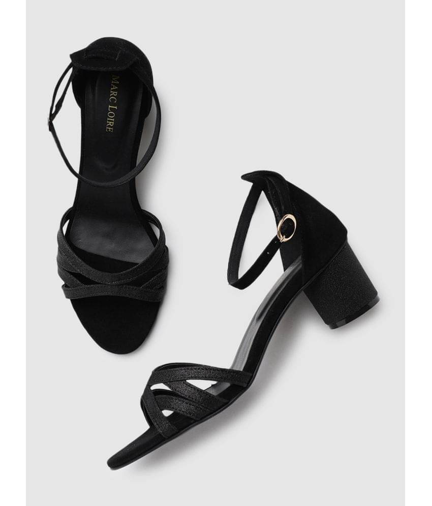     			MARC LOIRE - Black Women's Sandal Heels