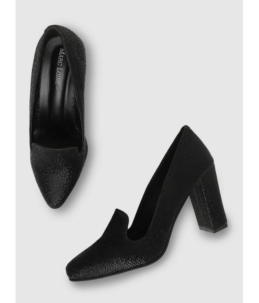 MARC LOIRE - Black Women's Pumps Heels     			MARC LOIRE - Black Women's Pumps Heels