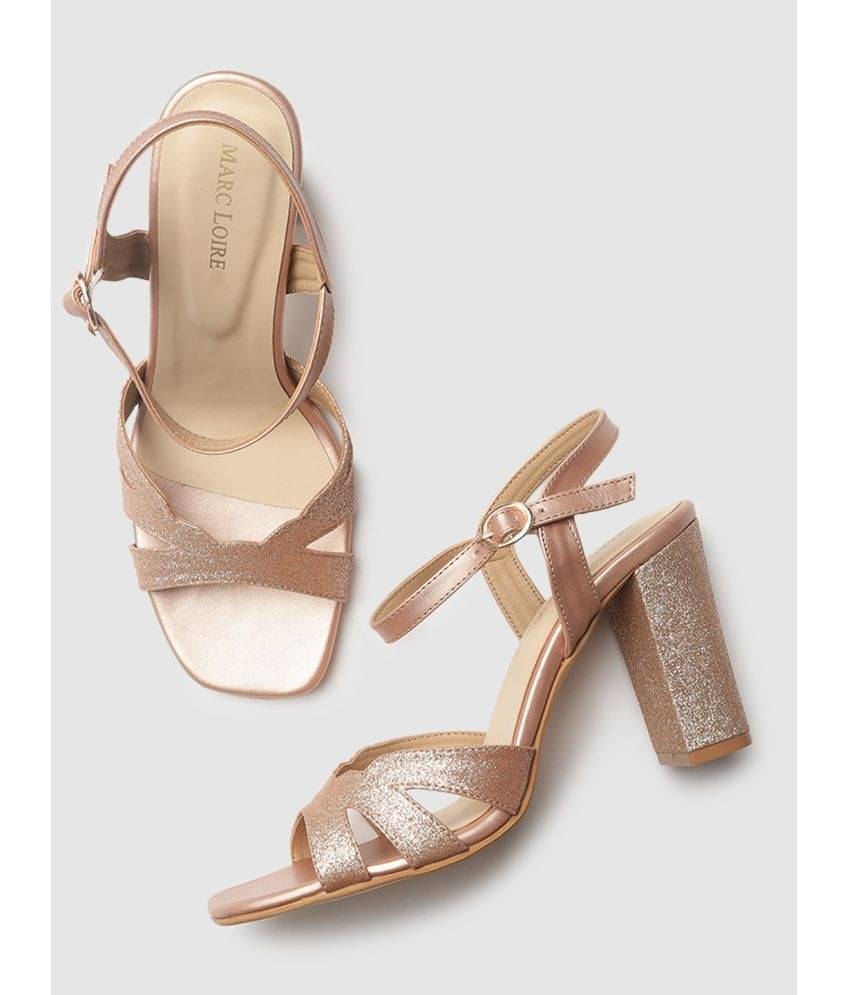 MARC LOIRE - Bronze Women's Sandal Heels MARC LOIRE - Bronze Women's Sandal Heels