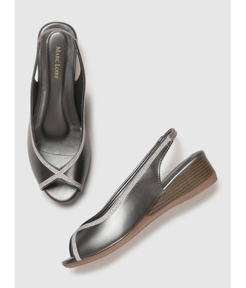MARC LOIRE - Gray Women's Peep Toes Heels - Heels | Buy online on ZillyBuy
