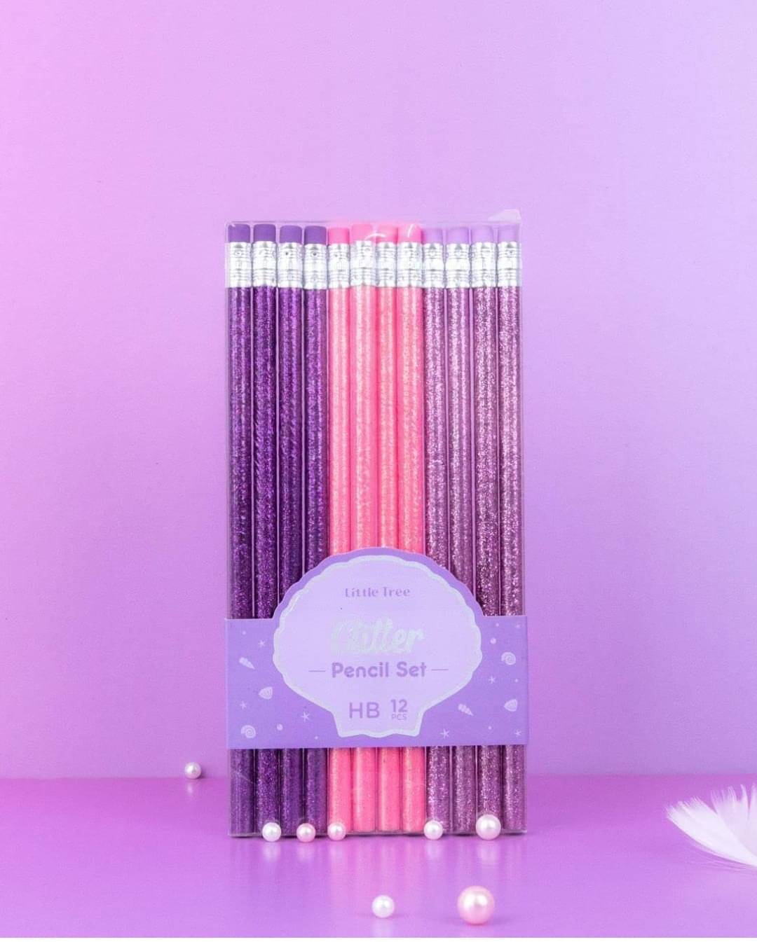 2392 YESKART - 12 Stylish Candy Colour Glitter Body Pencil with Top Eraser Set Attractive  Colour For Kids And Girls Fine s Strong nib Ideal For Tuition School Kids Boys Girls  Diwali Festival Birthday Party Return Gift (Pink-Purple     			2392 YESKART - 12 Stylish Candy Colour Glitter Body Pencil with Top Eraser Set Attractive  Colour For Kids And Girls Fine s Strong nib Ideal For Tuition School Kids Boys Girls  Diwali Festival Birthday Party Return Gift (Pink-Purple