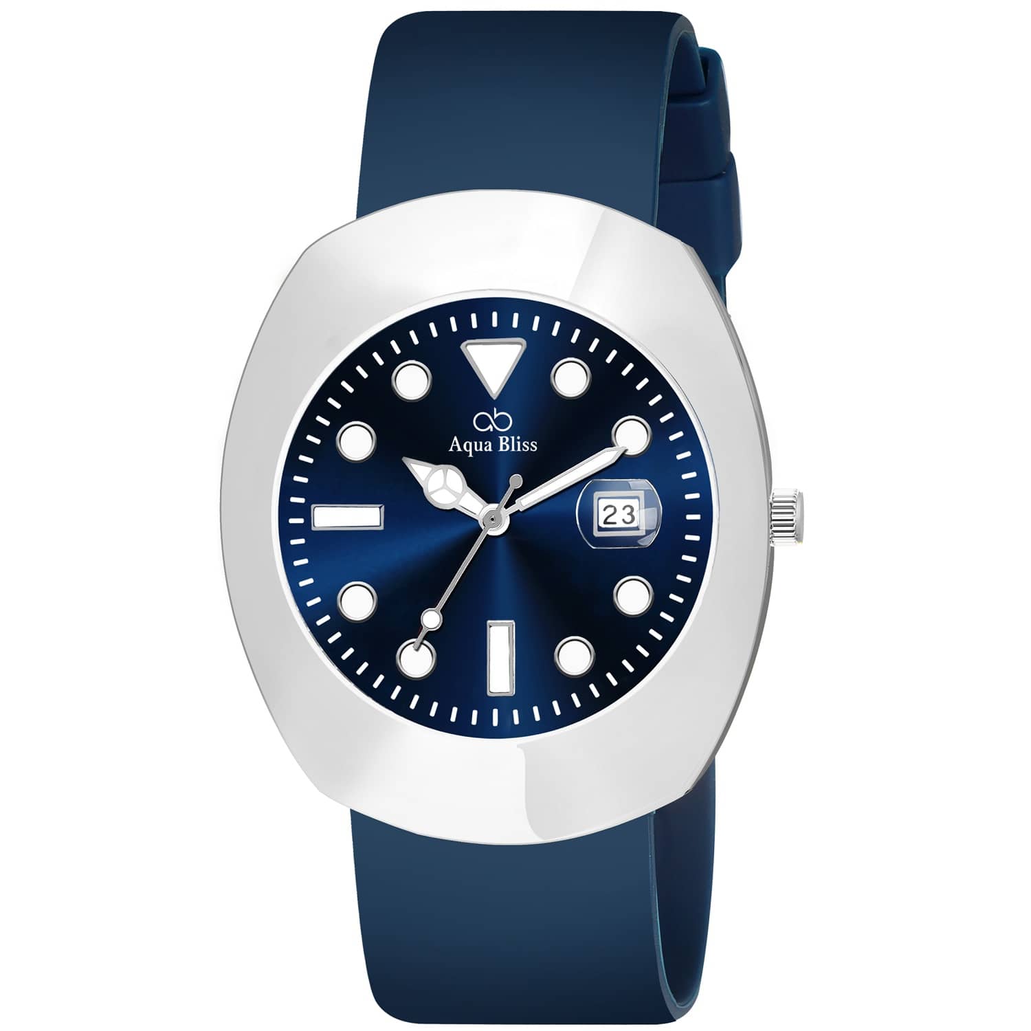 AQUA BLISS - Blue Silicon Analog Men's Watch
