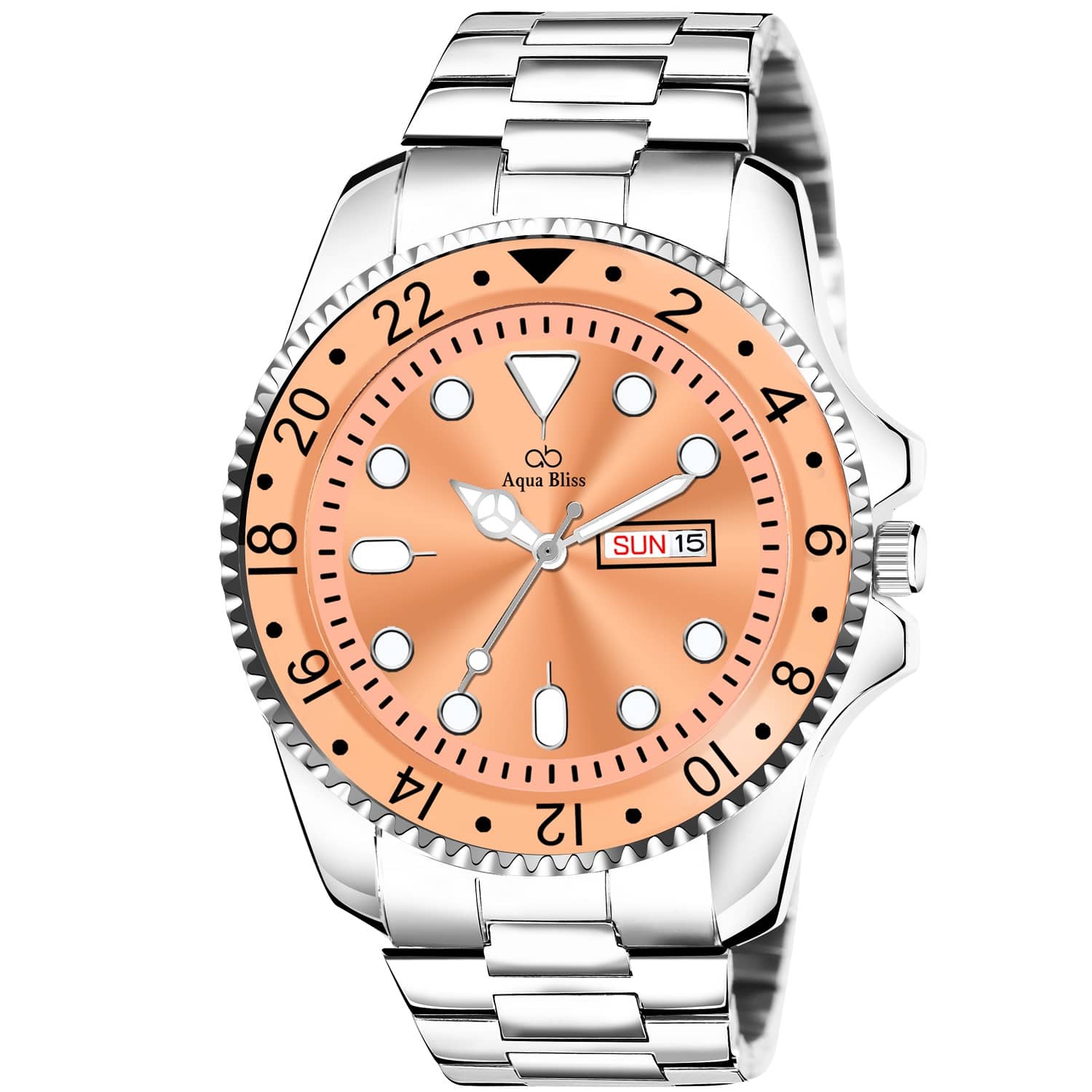 AQUA BLISS - Silver Stainless Steel Analog Men's Watch