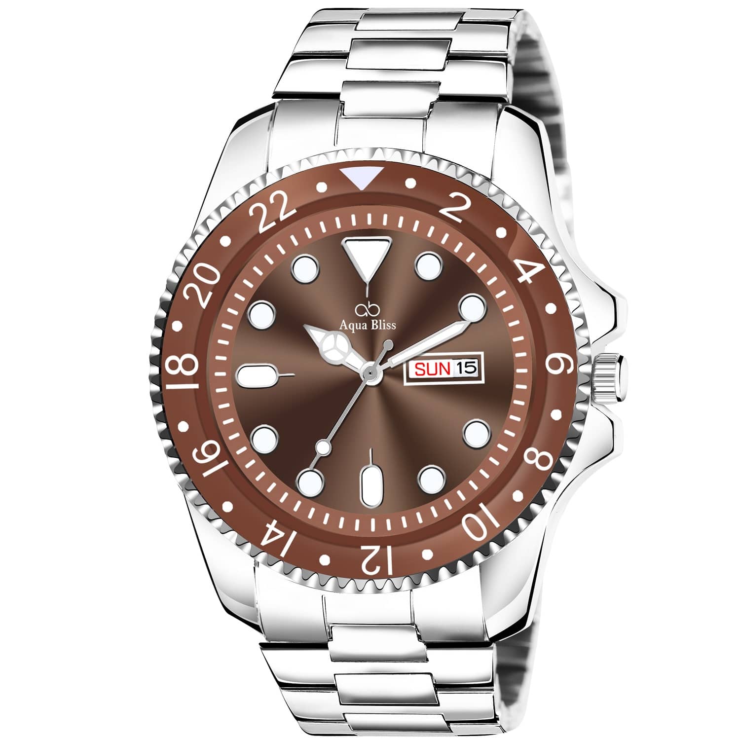 AQUA BLISS - Silver Stainless Steel Analog Men's Watch
