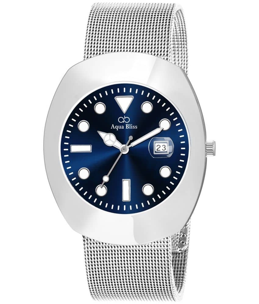AQUA BLISS - Silver Stainless Steel Analog Men's Watch