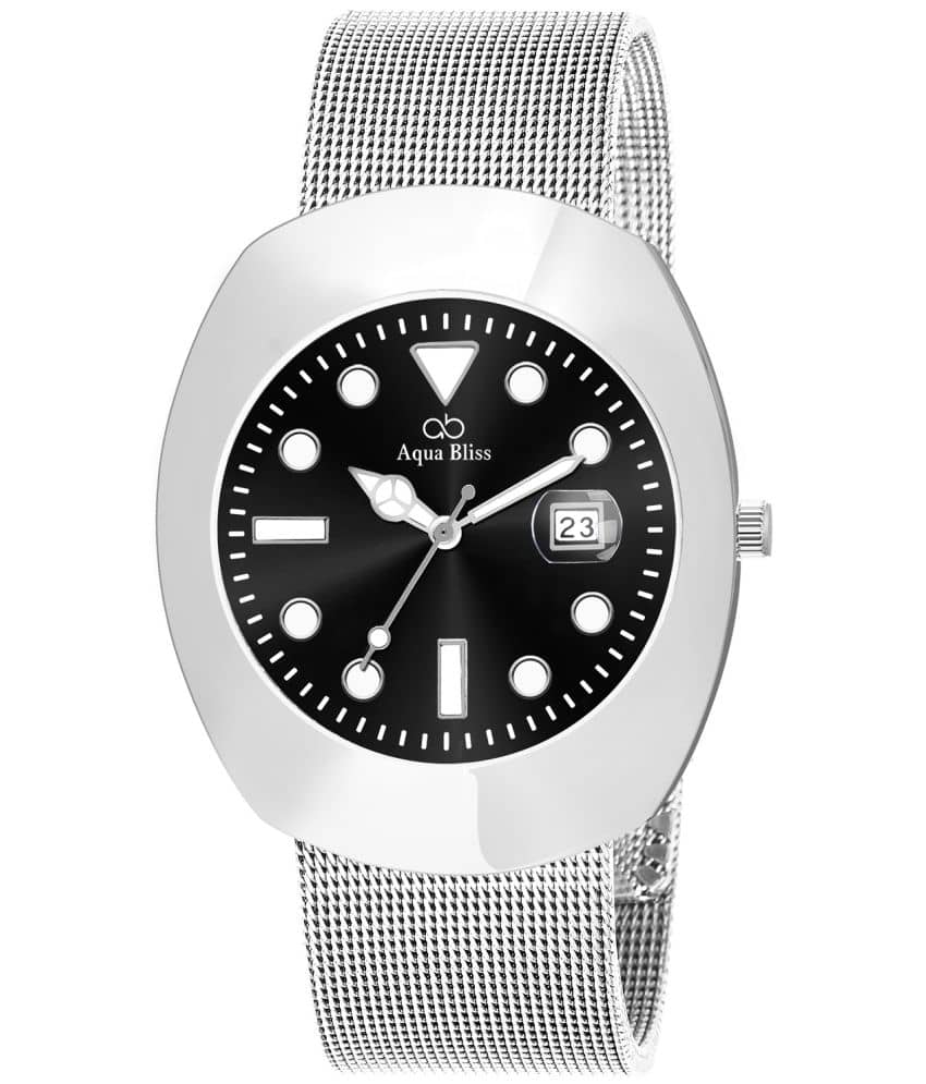 AQUA BLISS - Silver Stainless Steel Analog Men's Watch