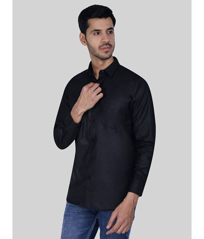 Comey Cotton Blend Regular Fit Full Sleeves Men's Formal Shirt - Brown ( Pack of 1 )