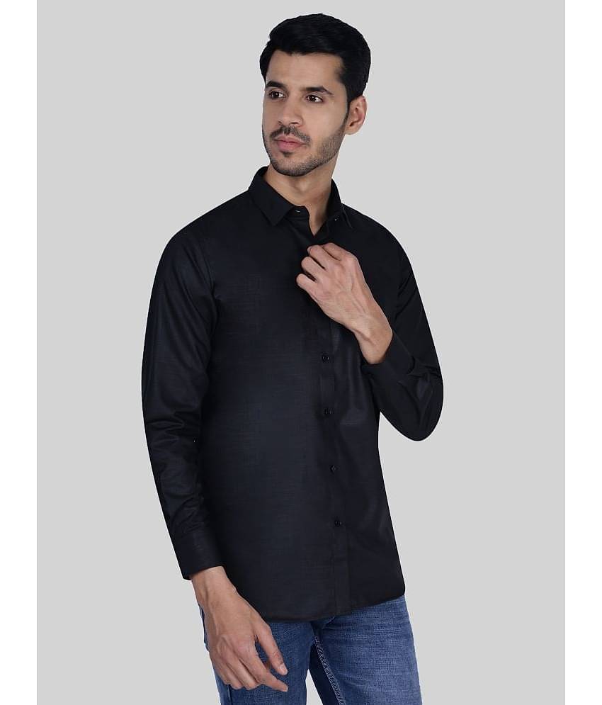 Comey Cotton Blend Regular Fit Full Sleeves Men's Formal Shirt - Brown ( Pack of 1 )