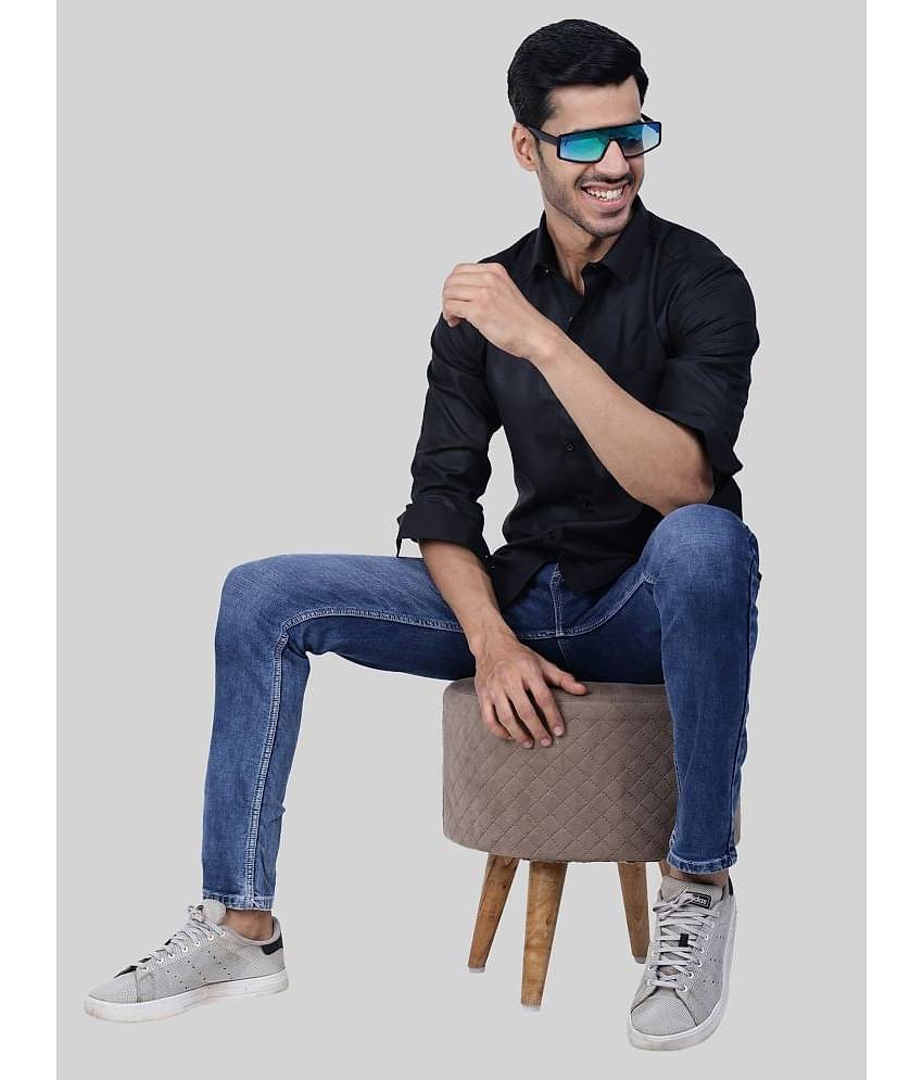 Comey Cotton Blend Regular Fit Full Sleeves Men's Formal Shirt - Brown ( Pack of 1 )