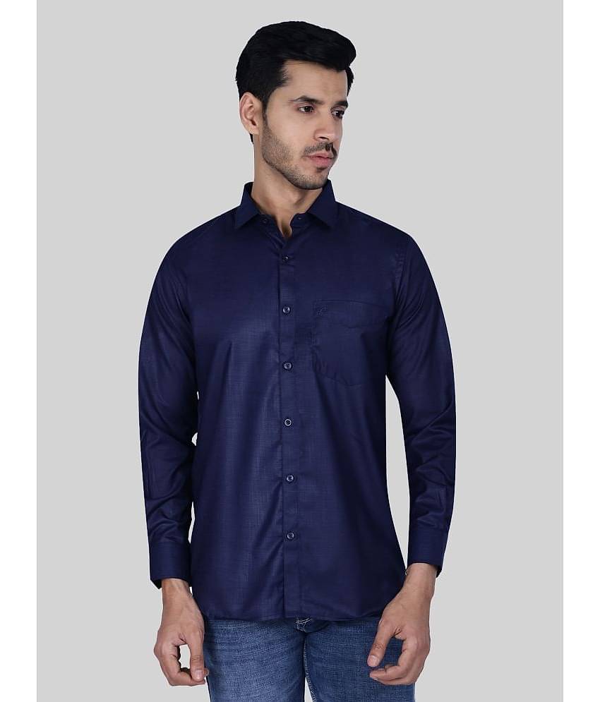 Comey Cotton Blend Regular Fit Full Sleeves Men's Formal Shirt - Brown ( Pack of 1 )