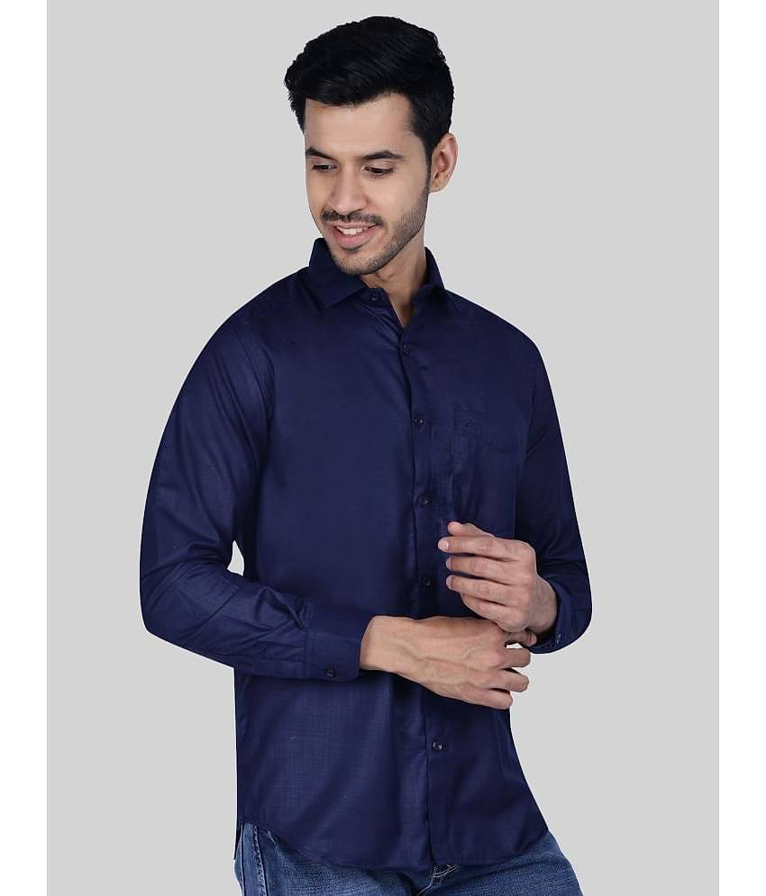 Comey Cotton Blend Regular Fit Full Sleeves Men's Formal Shirt - Brown ( Pack of 1 )