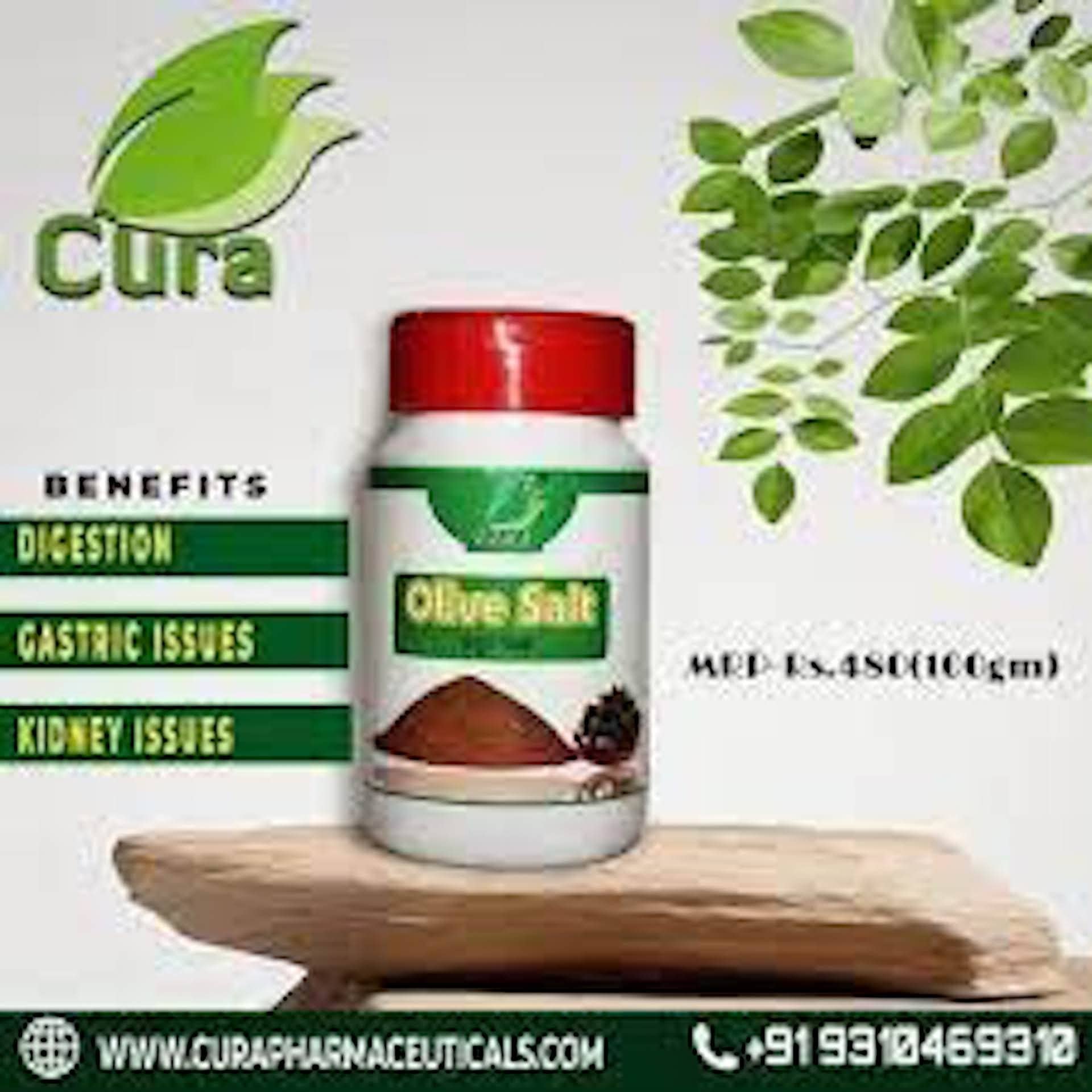 Cura CURA OLIVE SALT 50 GM (PACK OF 2)