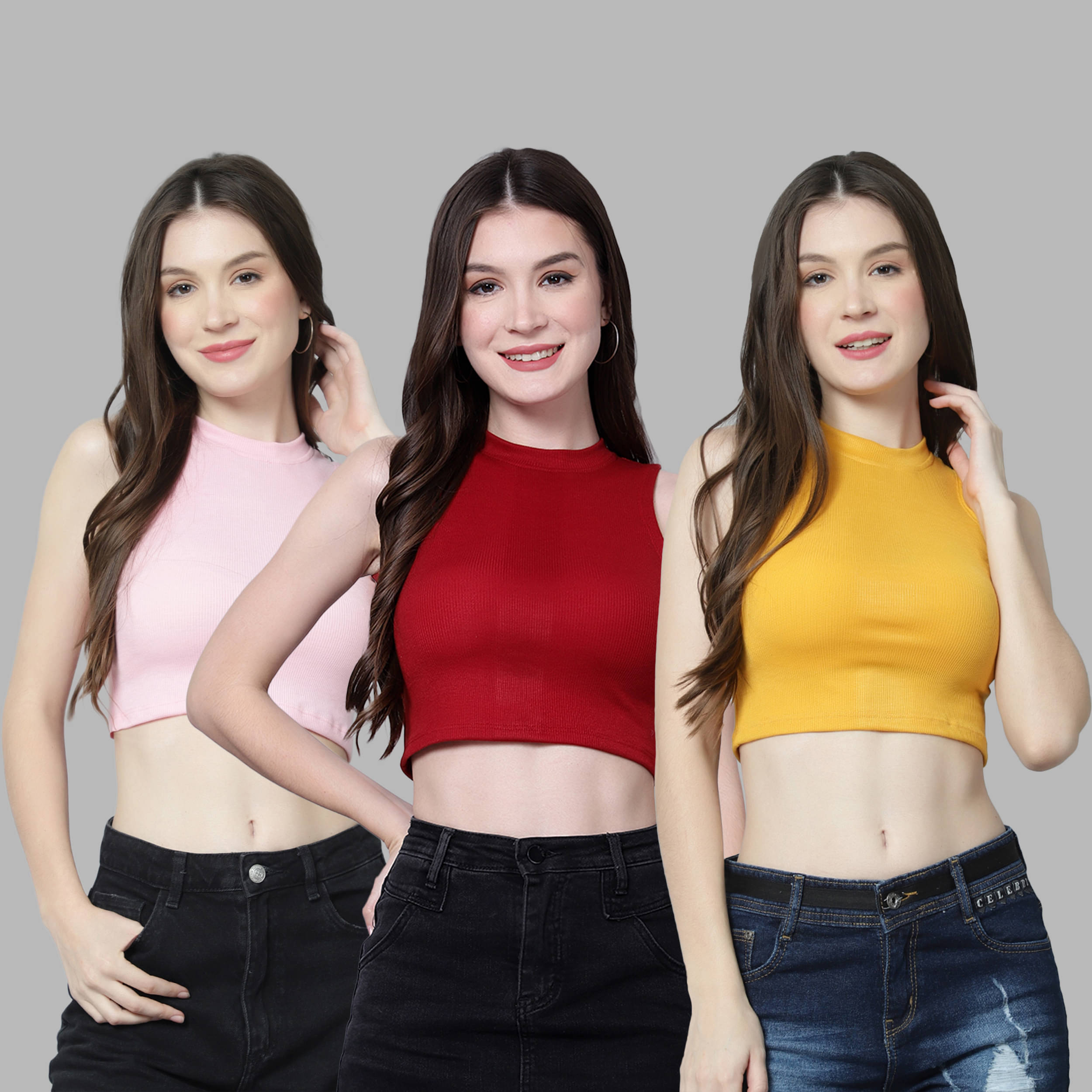 Diaz Women Cotton Solid Regular Fit Round Neck T-Shirt ( Multicolor )     			Diaz Women Cotton Solid Regular Fit Round Neck T-Shirt ( Multicolor )