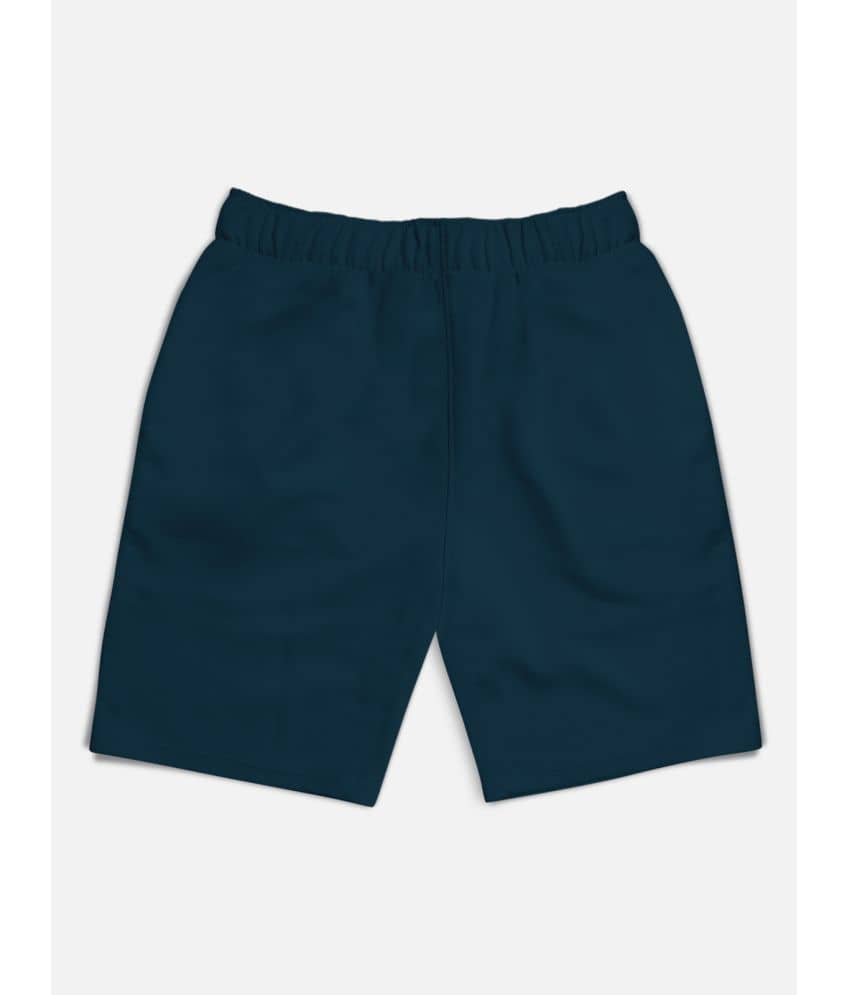 HELLCAT Pack of 1 Cotton Blend Shorts For Boys ( Blue ) - Shorts | Buy online on ZillyBuy