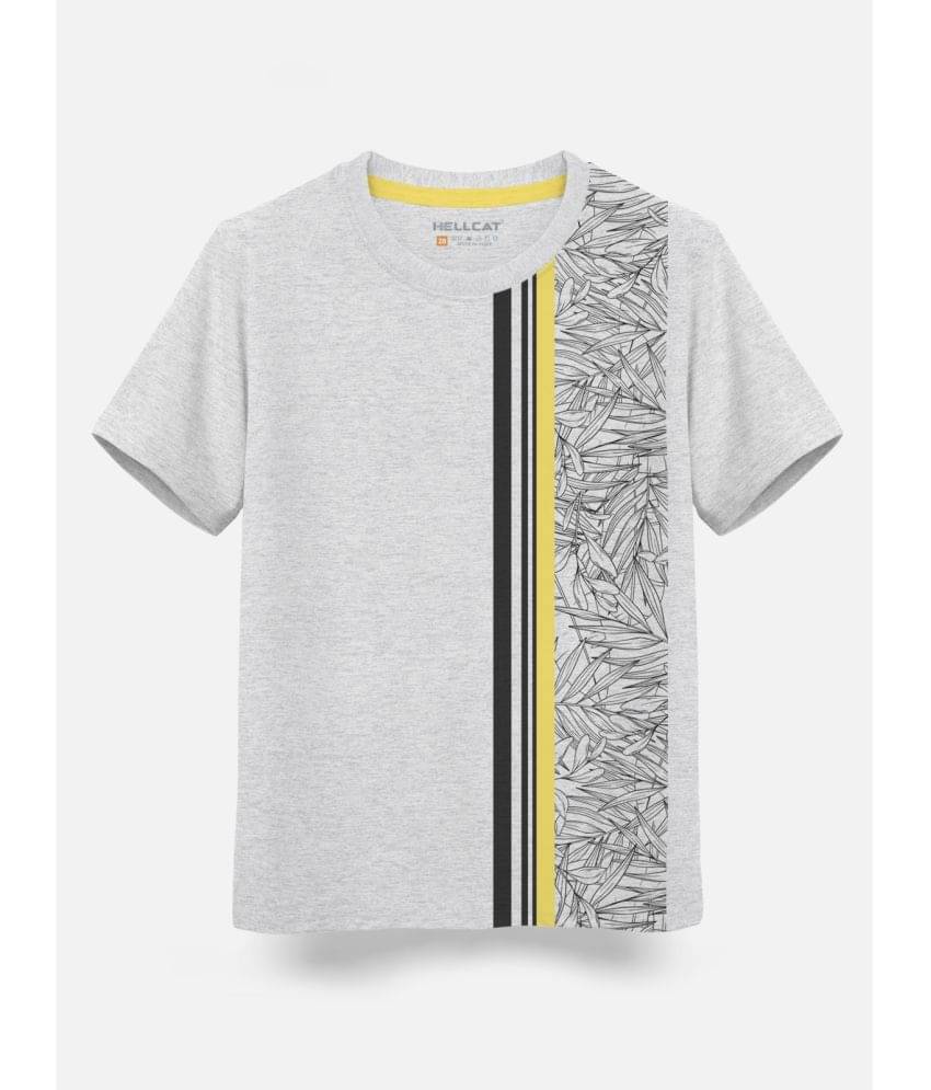     			HELLCAT Pack of 1 Boys Cotton Blend T-Shirt ( White )