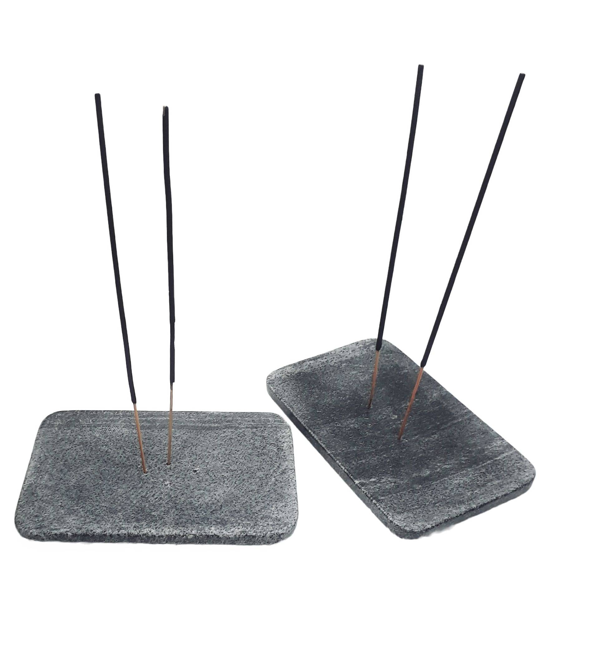     			KRAFT CLOUDS Grey Table Top Marble Tea Light Holder - Pack of 2