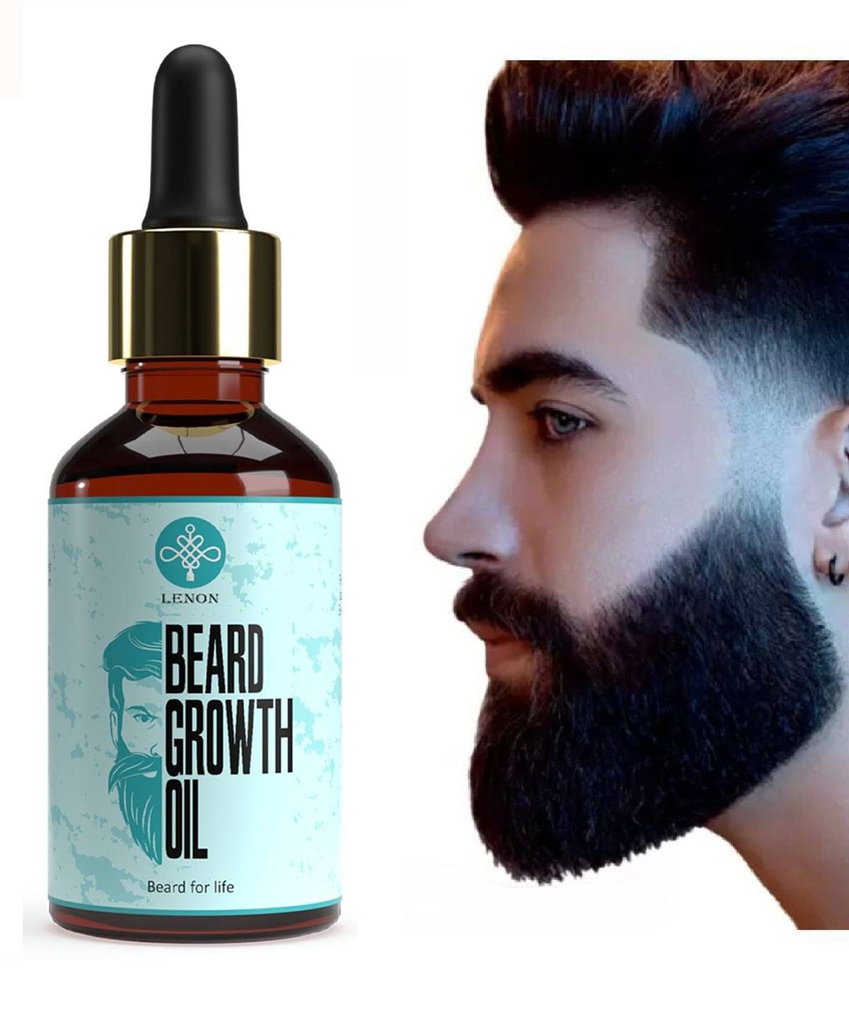 Lenon - 30mL Promotes Beard Growth Beard Oil ( Pack of 1 ) Lenon - 30mL Promotes Beard Growth Beard Oil ( Pack of 1 )