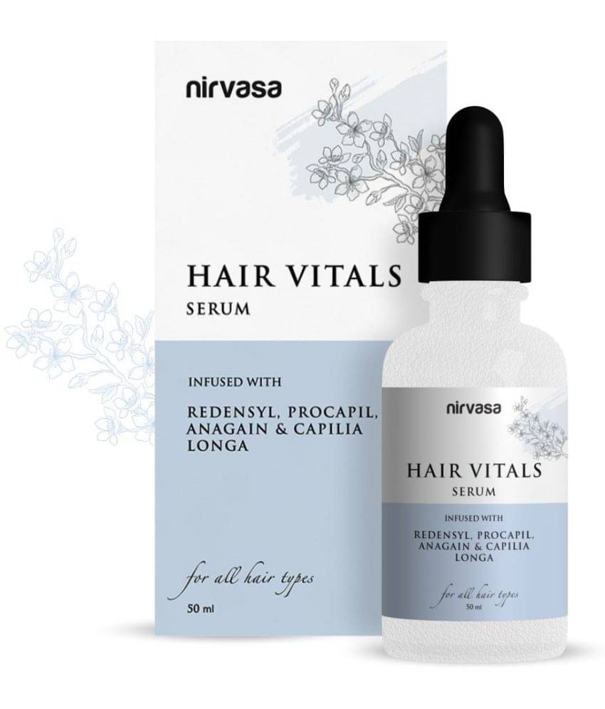 Nirvasa Hair Vitals Hairgrowth Serum, Natural Dht Blocker For Hairfall Control &Growth ,50Ml Nirvasa Hair Vitals Hairgrowth Serum, Natural Dht Blocker For Hairfall Control &Growth ,50Ml