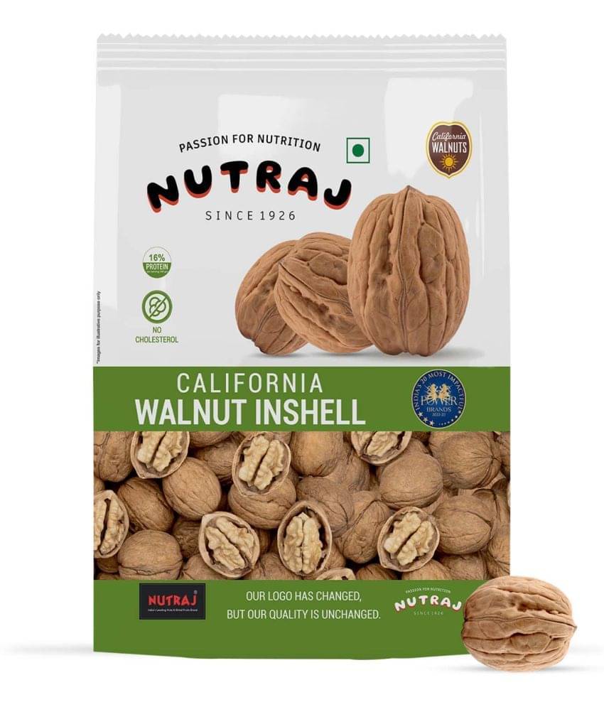Nutraj California Inshell Walnuts (Saboot Akhrot) 1 kg Nutraj California Inshell Walnuts (Saboot Akhrot) 1 kg