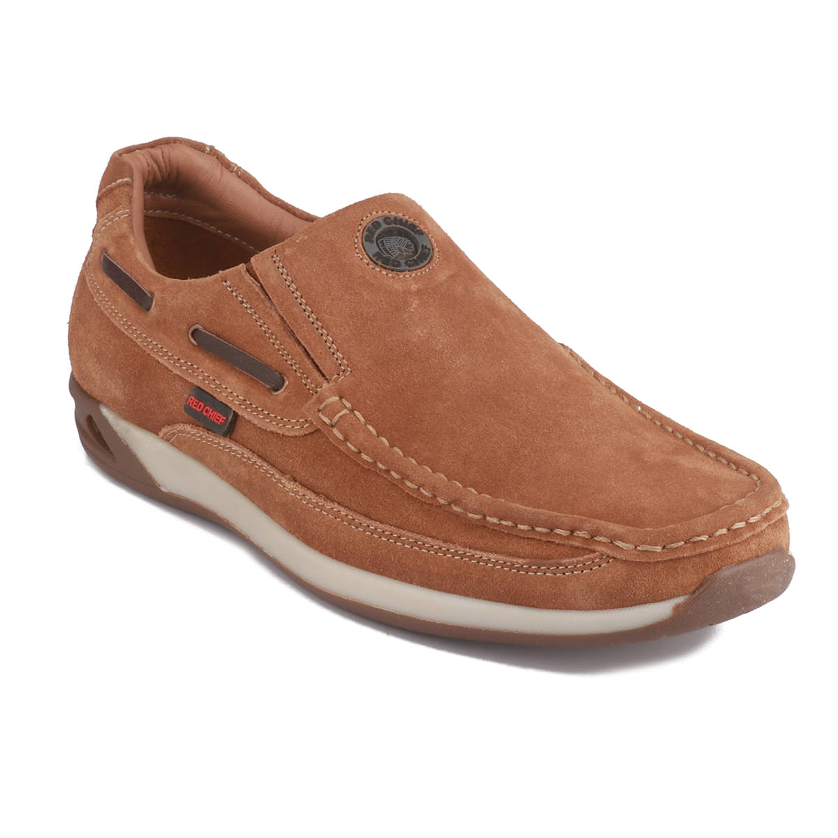 Red Chief RC3504 Rust Men's Slip-on Shoes     			Red Chief RC3504 Rust Men's Slip-on Shoes