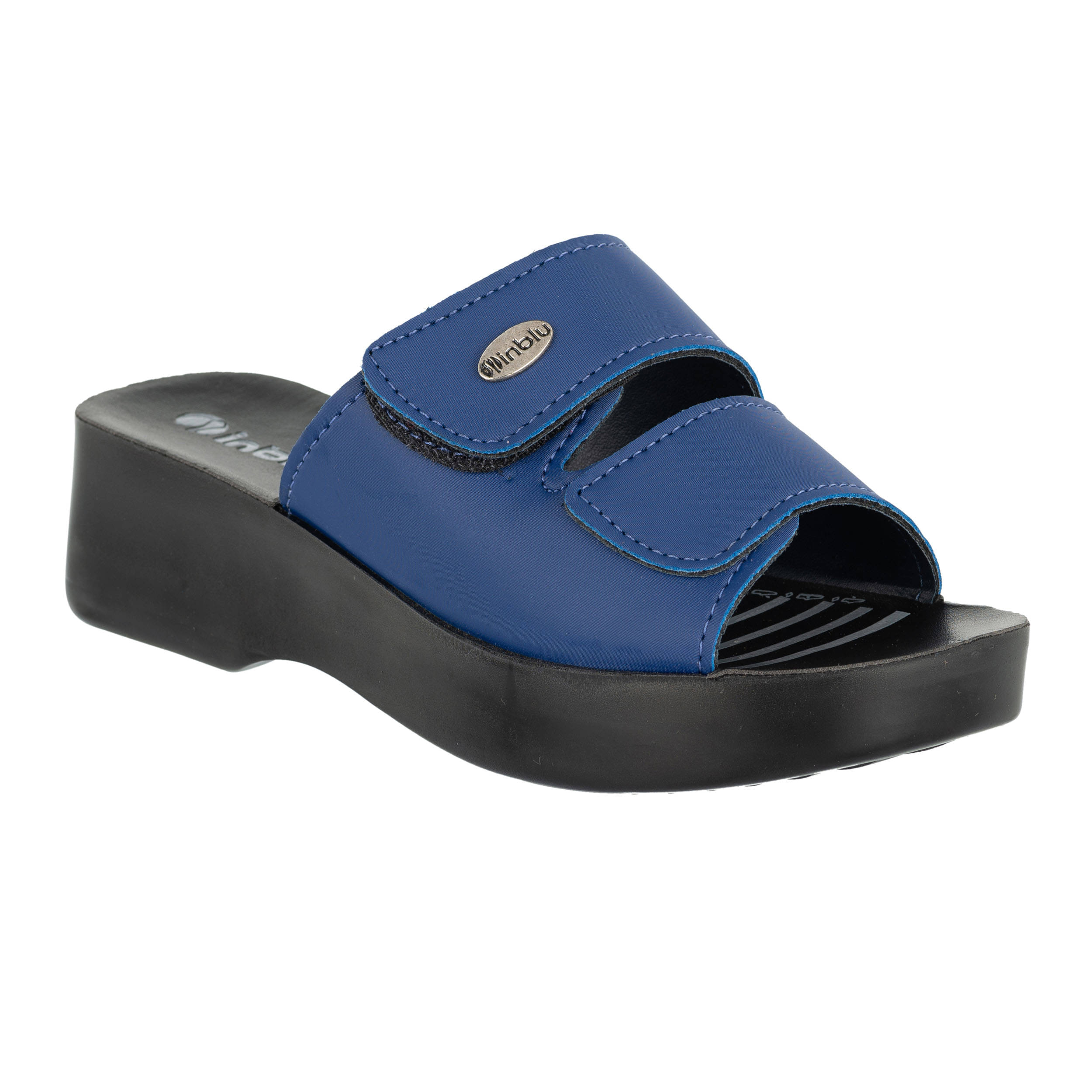     			Aerowalk - Blue Women's Slip On Heels