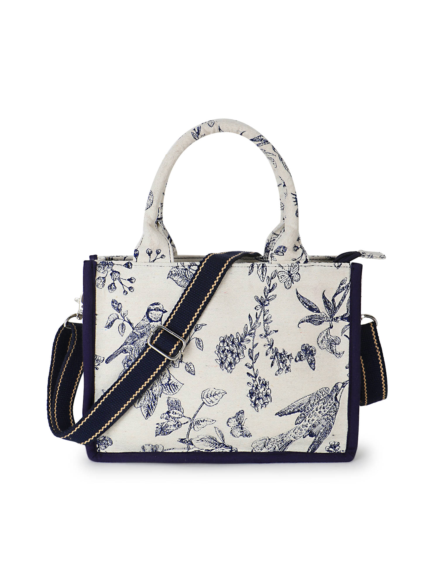     			Anekaant - Off White Canvas Handheld