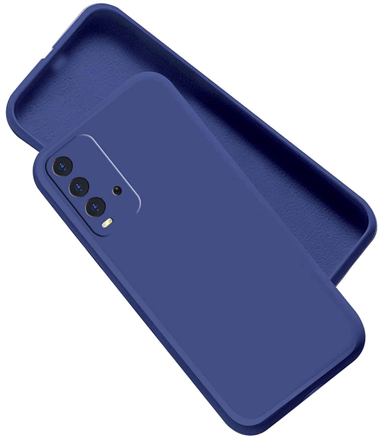Case Vault Covers - Blue Silicon Plain Cases Compatible For Xiaomi Redmi 9 Power ( Pack of 1 ) Case Vault Covers - Blue Silicon Plain Cases Compatible For Xiaomi Redmi 9 Power ( Pack of 1 )