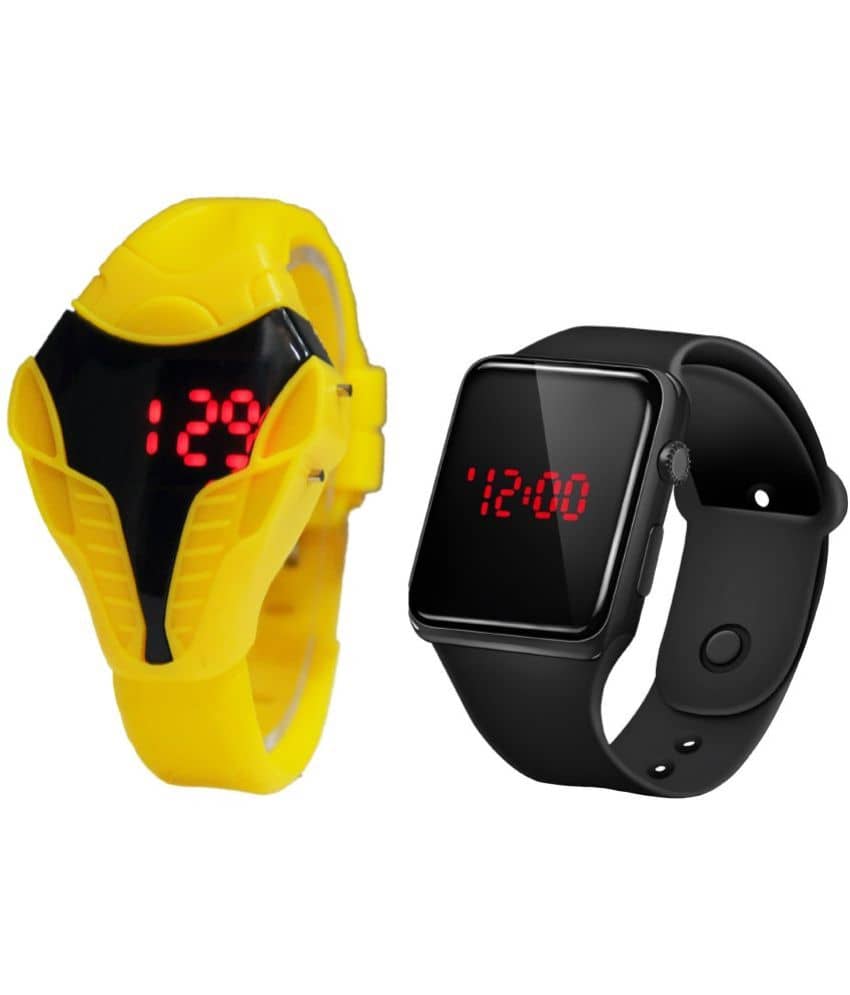 Cosmic - Digital Watch Watches Combo For Men and Boys ( Pack of 2 )