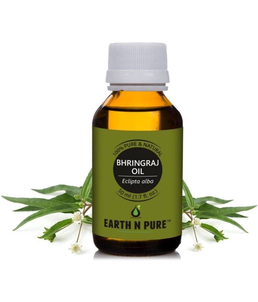 Earth N Pure - Bhringraj Essential Oil 50 mL ( Pack of 1 ) Earth N Pure - Bhringraj Essential Oil 50 mL ( Pack of 1 )