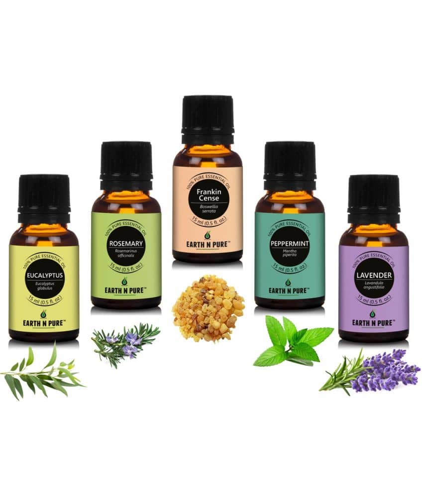 Earth N Pure - Frankincense Essential Oil 15 mL ( Pack of 5 )