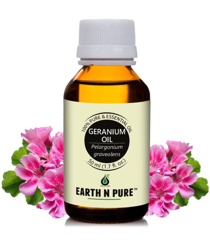 Earth N Pure - Geranium Essential Oil 50 mL ( Pack of 1 )