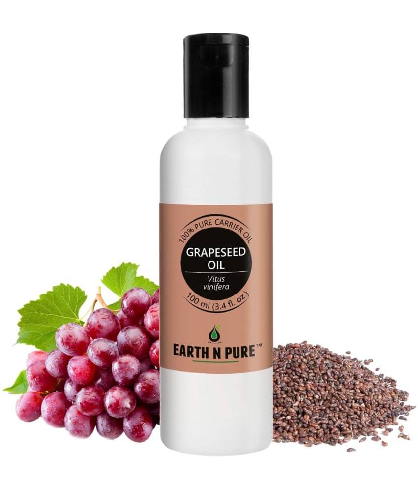 Earth N Pure - Grapeseed Essential Oil 100 mL ( Pack of 1 )     			Earth N Pure - Grapeseed Essential Oil 100 mL ( Pack of 1 )